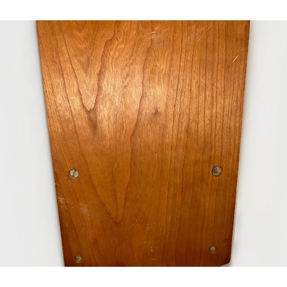 Vintage Wooden Handmade Knife 6 Slot Holder Counter Or Wall Cottagecore‎